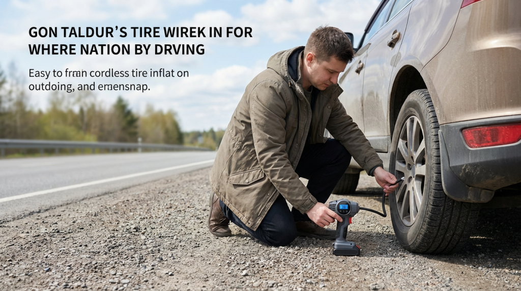 Best cordless tire inflators for cars in a real roadside setup